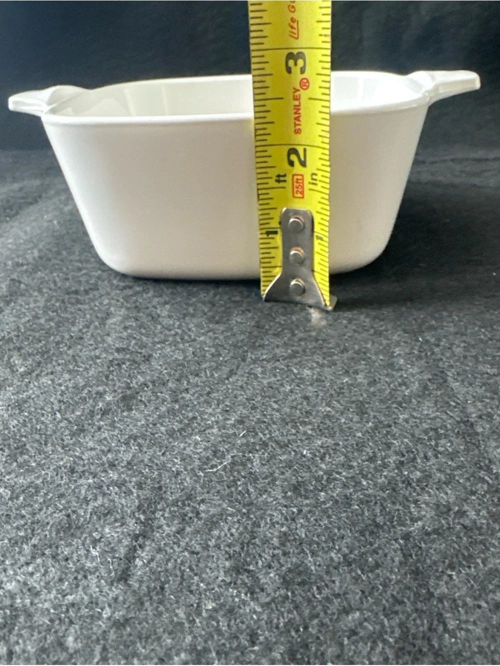 Vintage Corning Ware Cookmates PP-43 Small Casserole Dish 2 3/4 Cup No Lid